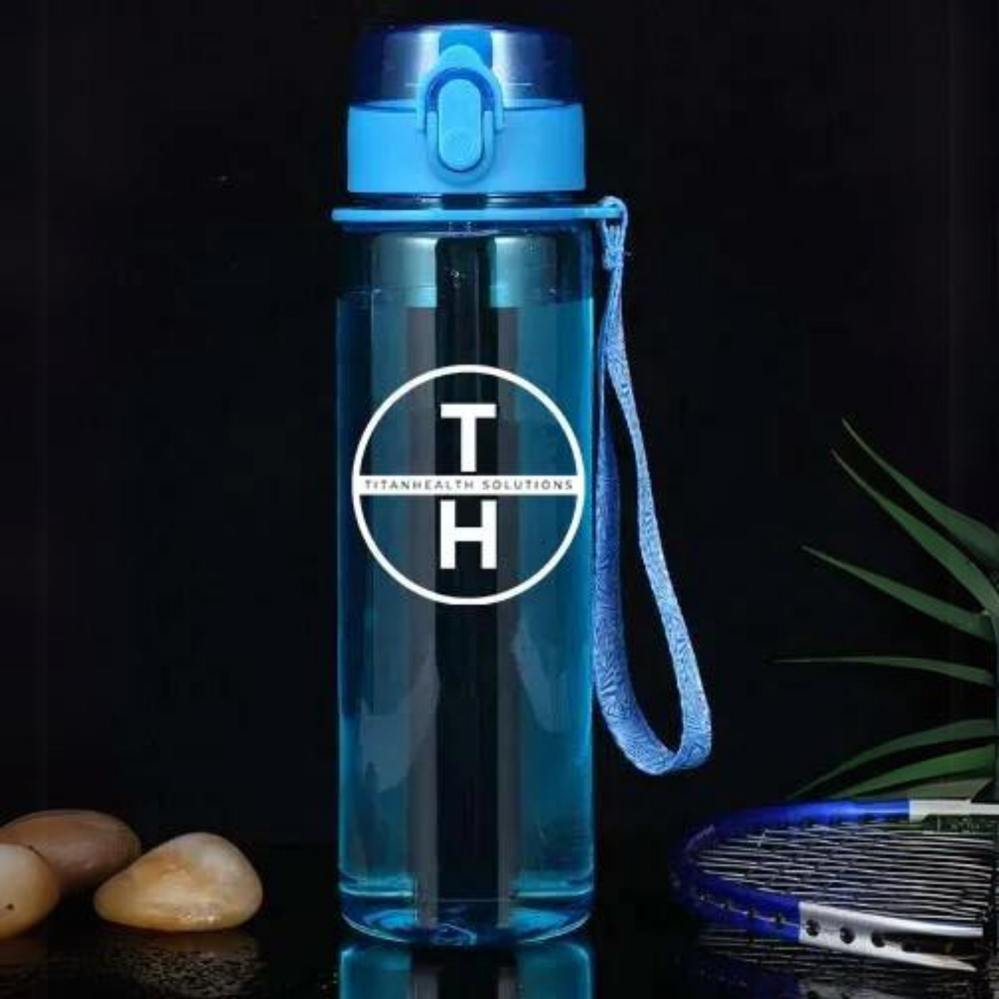 20oz TitanHealth Plastic Water Bottle